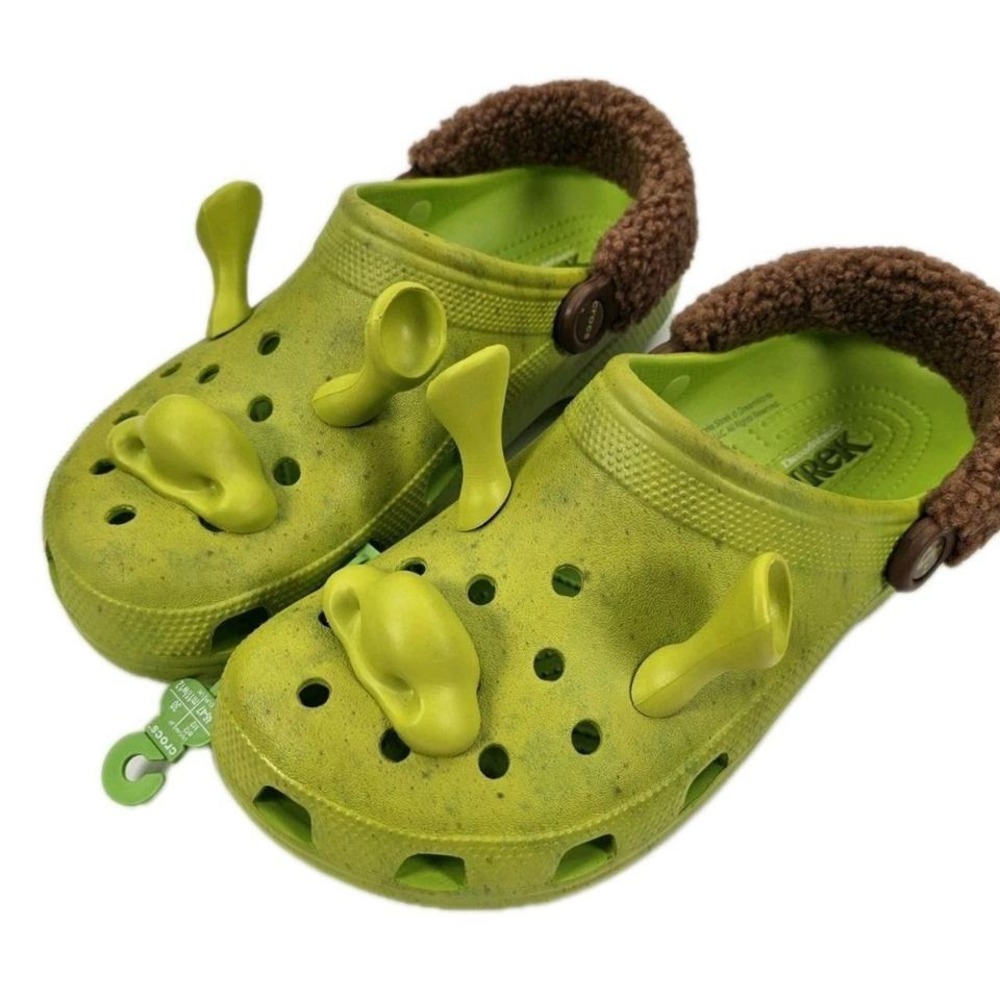 Shrek Crocs Classic Clog Mens Size 12‎ Shrek Crocs DreamWorks